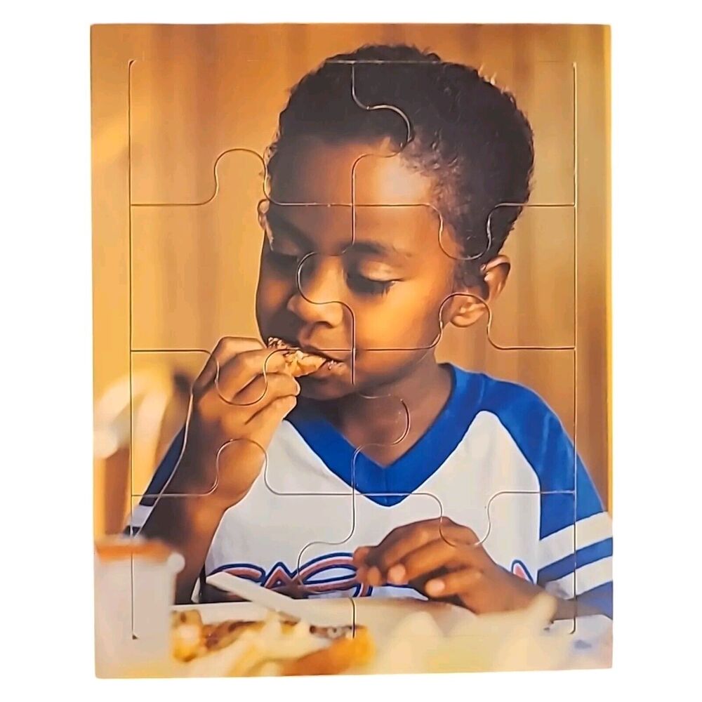 2‎ Vintage Real Photo Toddler Wooden Board Puzzles - Picture 3 of 5